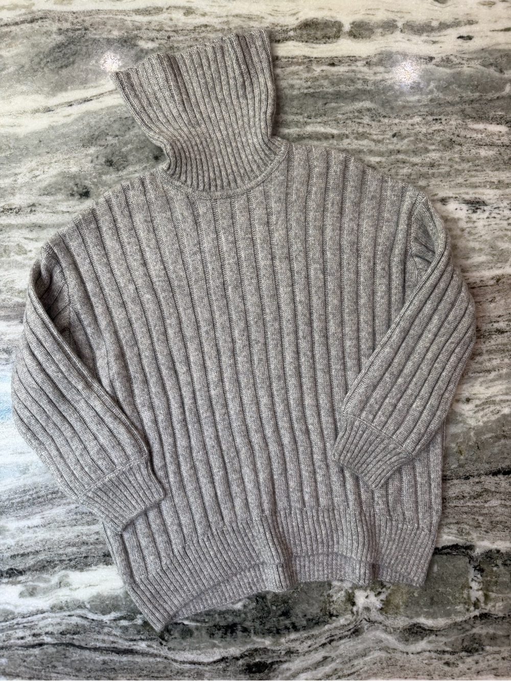 Falls Creek Women's Ribbed Cowl Neck Sweater - Grey
Large - Picture 2 of 7